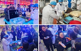 武威市、涼州區市場監管部門走進武威職業技術大學開展“你點我檢”食品安全惠民服務活動